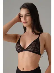 Doreanse Balensiz Dantelli Üçgen Kadın Sütyen Doreanse 5603