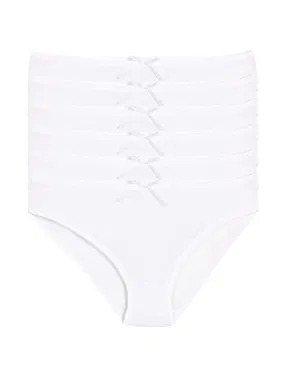 Yıldız Çamaşır Bambu Beyaz 6'lı Paket Bikini Kadın Külot Yıldız 3910