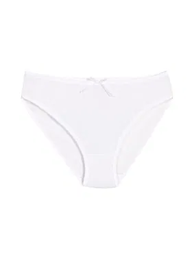 Yıldız Çamaşır Bambu Beyaz 6'lı Paket Bikini Kadın Külot Yıldız 3910 - Alternatif Görünüm