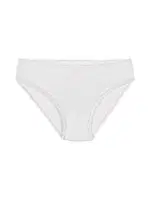 Bambu Dantelli Beyaz 6'lı Paket Kadın Bikini Külot Yıldız 3880 Beyaz detay görünüm