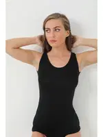 Bambu Kalın Askılı Atlet Siyah Arma Yıldız 3702 - 2 ADET Siyah görsel 4