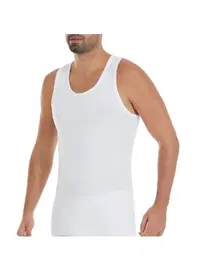 Yıldız Çamaşır Bambu Sporcu 3'lü Paket Erkek Beyaz Atlet Yıldız 490