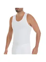 Bambu Sporcu 3'lü Paket Erkek Beyaz Atlet Yıldız 490 Beyaz