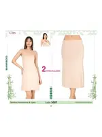 Bambu Tek ürün 2 özellik Kombinezon ve Uzun Jüpon Elbise Altında İz Yapmaz Lüx Drm 3007 Ten görsel 4