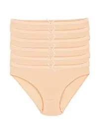 Yıldız Çamaşır Bambu Ten 6'lı Paket Bikini Kadın Külot Yıldız 3913