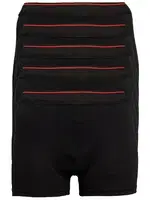 Battal Büyük Beden Boxer Siyah 5'li Paket Arma Yıldız 1177 - 5 ADET Siyah farklı açı