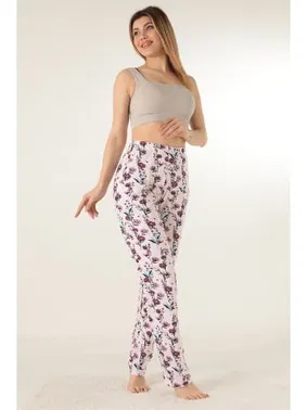 DOREMI Bayan Çiçek Desenli Pijama Altı Doremi 002-001025 - Alternatif Görünüm