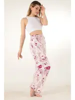 Bayan Pijama Altı Miorre 001-015134 Beyaz detay görünüm