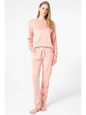 Anıl Uzun Kollu Sweatshirt Pantolon Kadın Pijama Takım Anıl 9800