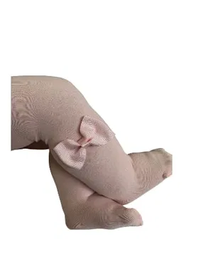 Daymod Bebek Mycro Fiyonklu Külotlu Çorap Pembe Daymod D2142037 - Alternatif Görünüm