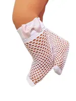 Bebek Pesca File Fiyonklu Dizaltı Çorap Beyaz Daymod D2223013 Beyaz