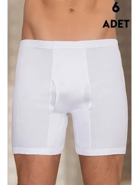 Berrak Erkek Penye Uzun Paçalı Külot 6Lı Berrak 1055