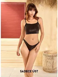 Berrak Bayan Yarım Atlet Crop Berrak 7010