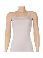 Beyaz 3'lü Paket Bambu İp Askılı Kadın Atlet Yıldız 2360 Beyaz