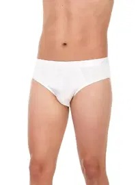 Yıldız Çamaşır Beyaz 3'lü Paket Erkek Bambu Slip Külot Yıldız 395