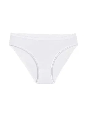 Yıldız Çamaşır Beyaz 6'lı Paket Likralı İz Yapmaz Kadın Bikini Külot Yıldız 3725 - Alternatif Görünüm