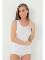 Beyaz Bambu Kalın Askılı Atlet Arma Yıldız 3702 - 2 ADET Beyaz görsel 4