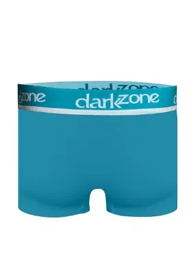 Darkzone Beyaz Çizgili Turkuaz Erkek Boxer Darkzone DZN3105 - Alternatif Görünüm