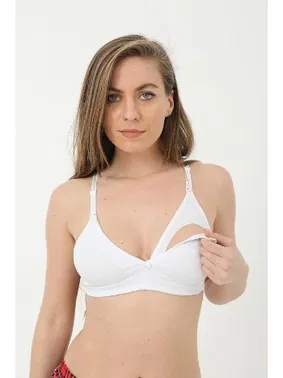 Arma Yıldız Beyaz Emzirme Sütyeni 2li Paket Pamuklu Arma Yıldız 3719 - 2 ADET - Alternatif Görünüm