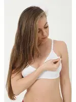 Beyaz Emzirme Sütyeni Pamuklu 3lü Paket Arma Yıldız 3719 - 3 ADET Beyaz detay görünüm