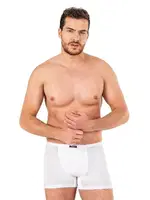Beyaz Erkek Pamuklu Modal Boxer Özkan 11897 Beyaz