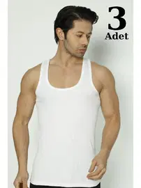 Arma Yıldız Beyaz Fitilli Kaşkorse Atlet 3lü Paket Arma Yıldız 1187 - 3 ADET