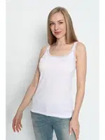 Beyaz İnce Askılı Dantelli Atlet Arma Yıldız 3362 Beyaz detay görünüm