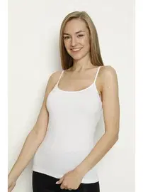 Arma Yıldız Beyaz İp Askılı Atlet Arma Yıldız 3356