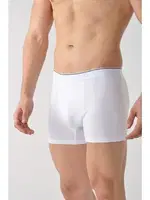 Beyaz Likralı Erkek Boxer 10lu Paket Arma Yıldız 1144 - 10 ADET Beyaz