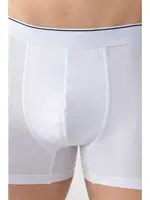 Beyaz Likralı Erkek Boxer 10lu Paket Arma Yıldız 1144 - 10 ADET Beyaz farklı açı