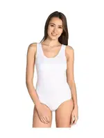 Beyaz Likralı Geniş Askılı Çıtçıtlı Body Arma Yıldız 3338 Beyaz