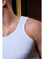 Beyaz Pamuklu Erkek Atlet  Darkzone DZN7202 görsel 6