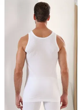 Arma Yıldız Beyaz Penye Büyük Beden Atlet Arma Yıldız 9142 - Alternatif Görünüm