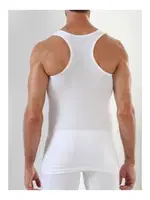 Sporcu Beyaz Ribana Erkek Atlet Sistina 04 Beyaz