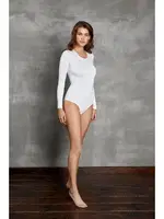 Bisiklet Yaka Kadın Termal Body Doreanse 12473 Ekru