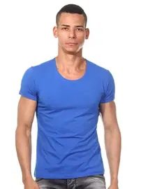 Darkzone Bisiklet Yaka Saks Erkek T-shirt Darkzone DZN8505