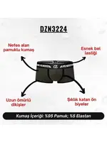 Biyeli Haki Erkek Boxer Darkzone DZN3224 görsel 8