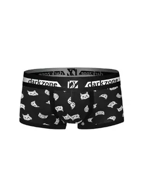 Darkzone Biyeli Kedi Desenli Erkek Boxer Darkzone DZN3217