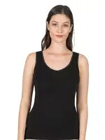 Biyeli Pamuklu Modal Esnek Yumuşak Kalın Askılı Örme Kadın Atlet Özkan 25487  Siyah farklı açı