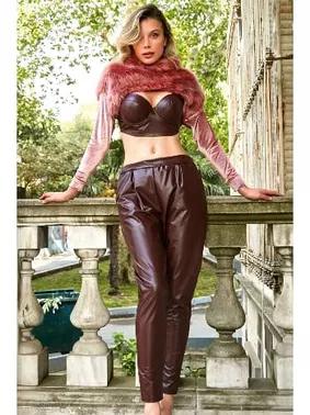 Anıl Bolero, Büstiyer ve Pantolon Takım Anıl 9761 - Alternatif Görünüm