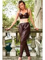 Bolero, Büstiyer ve Pantolon Takım Anıl 9761 Gül Kurusu farklı açı