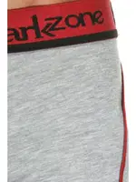 Bordo Çizgili Gri Erkek Boxer Darkzone DZN3103 detay görünüm