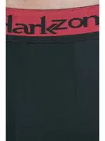 Bordo Çizgili Siyah Erkek Boxer Darkzone DZN3101 farklı açı