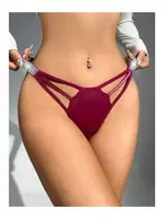 Bordo Külot Simli Özel Tasarım Bordo