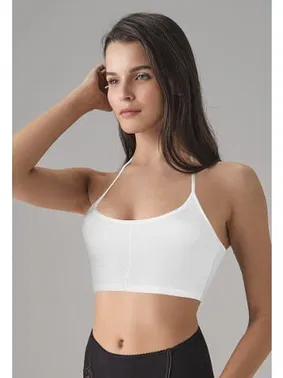 Doreanse Boyundan Bağlamalı Fitilli Atlet Crop Doreanse9132