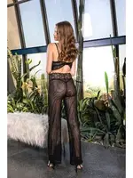 Bralet String Külot Pantolon Takım Siyah Gallipoli MGP31314 Siyah detay görünüm