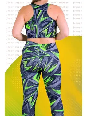 Lady Büyük Beden Büstiyerli Taytlı Spor Takım Lady 1511 - Alternatif Görünüm