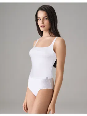 Doreanse Büyük Beden Pamuklu Fitilli Kadın Atlet Doreanse 9328P