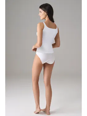 Doreanse Büyük Beden Pamuklu Fitilli Kadın Atlet Doreanse 9328P - Alternatif Görünüm