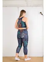 Büyük Beden Sporcu Tayt Büstiyer Fitness Takımı Lady 1510 Görsel detay görünüm